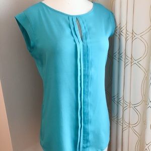 The Limited Blouse-Blue-XSmall